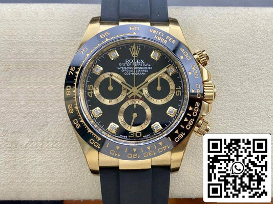 Rolex Cosmograph Daytona M116518ln-0078 1:1 Mejor edición Clean Factory esfera negra