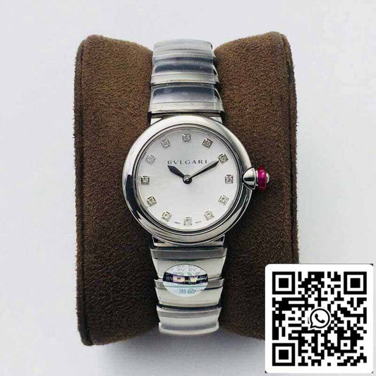 Bulgari LVCEA 102196 Quadrante bianco di fabbrica BV Best Edition 1: 1