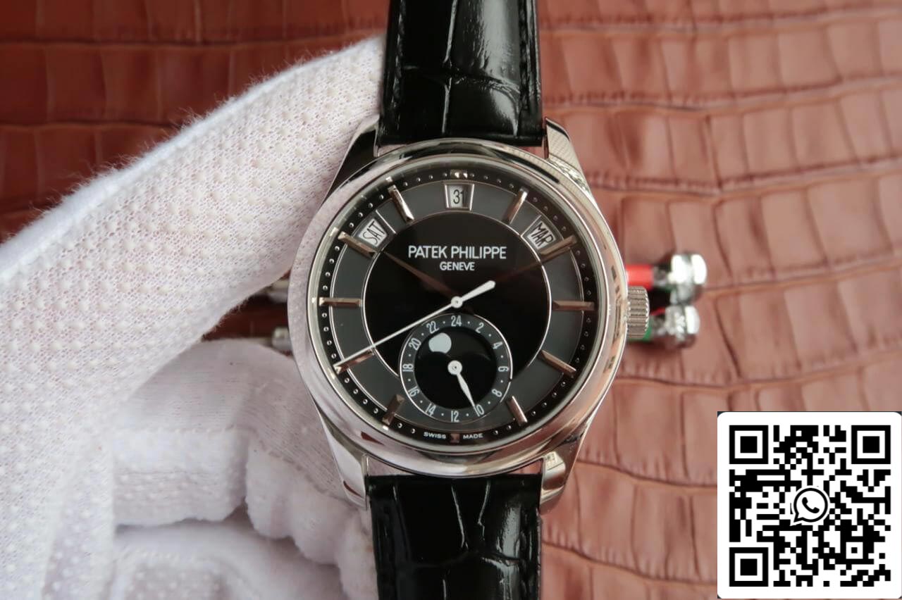 Patek Philippe Complicazioni 5205R-001 1:1 Best Edition KM Factory Cinturino in pelle di vacchetta