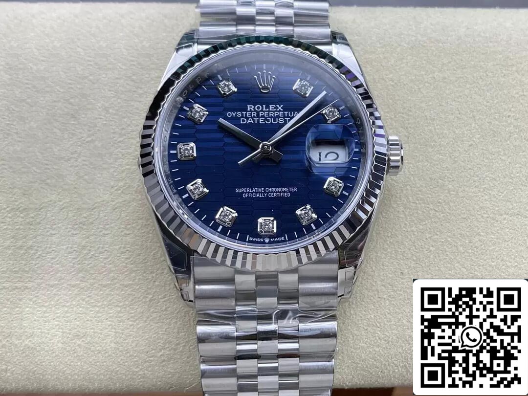 Rolex Datejust M126234-0057 36MM 1:1 Best Edition VS Factory Stainless Steel