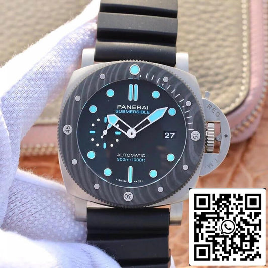 Panerai Submersible PAM00799 1:1 Best Edition VS Factory quadrante nero