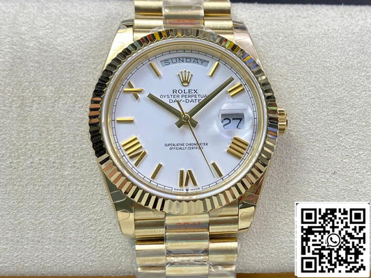 Rolex Day Date M228238-0042 Quadrante bianco di fabbrica EW Best Edition 1: 1