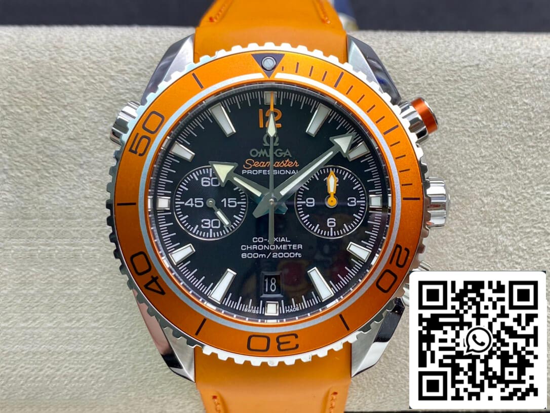 Omega Seamaster 232.32.46.51.01.001 1:1 Mejor edición OM Factory Bisel naranja