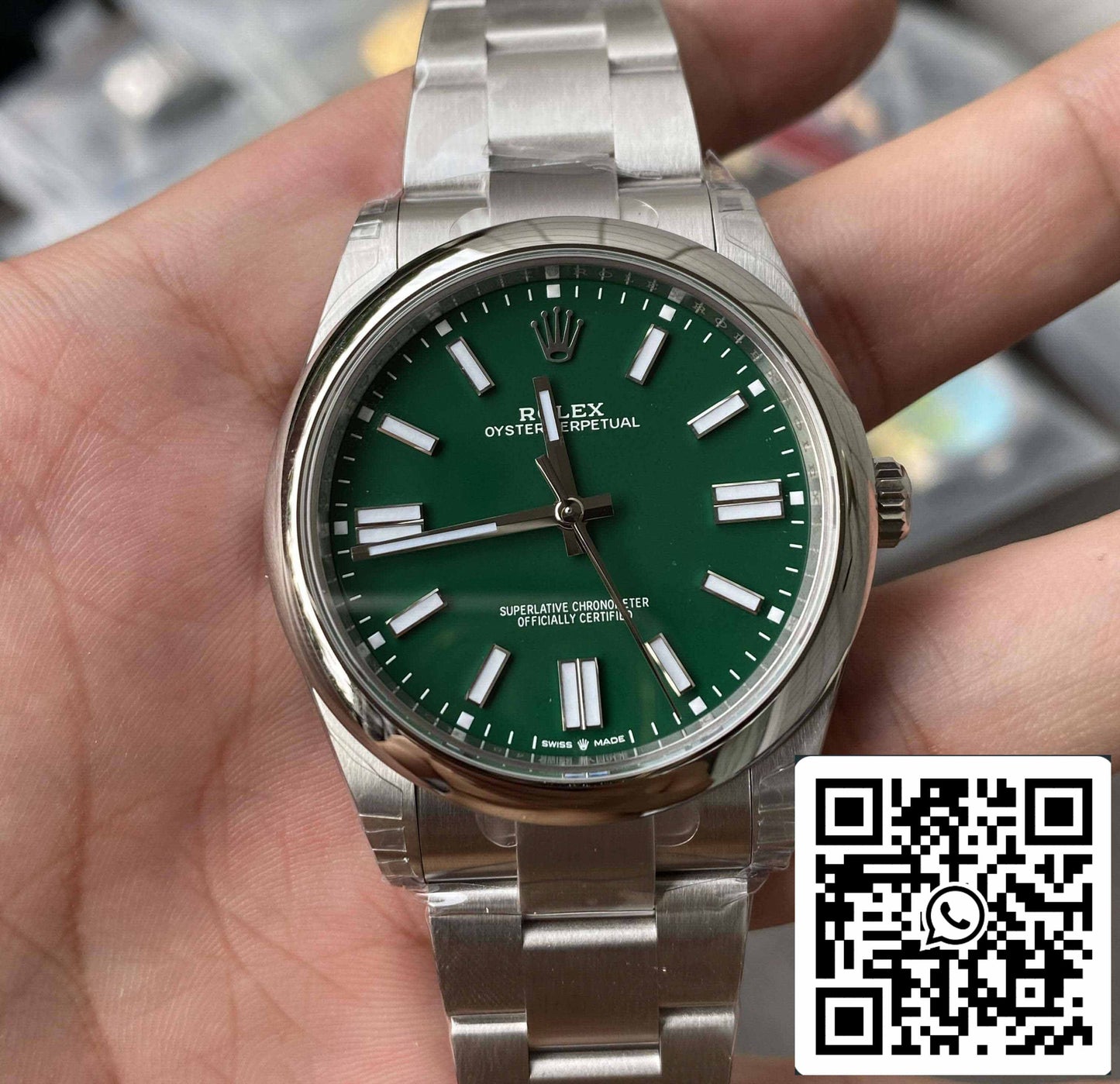 Rolex Oyster Perpetual 41MM M124300-0005 1:1 Migliore edizione VS Factory Acciaio inossidabile