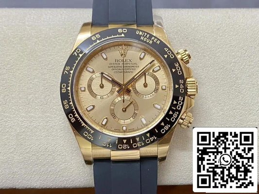 Rolex Cosmograph Daytona M116518ln-0042 1:1 Bisel cerámico Clean Factory de la mejor edición