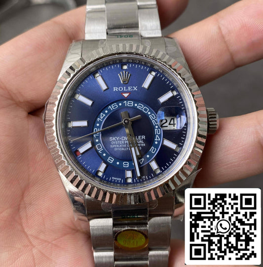 Rolex Sky Dweller M336934-0005 1:1 Best Edition ZF Factory quadrante blu