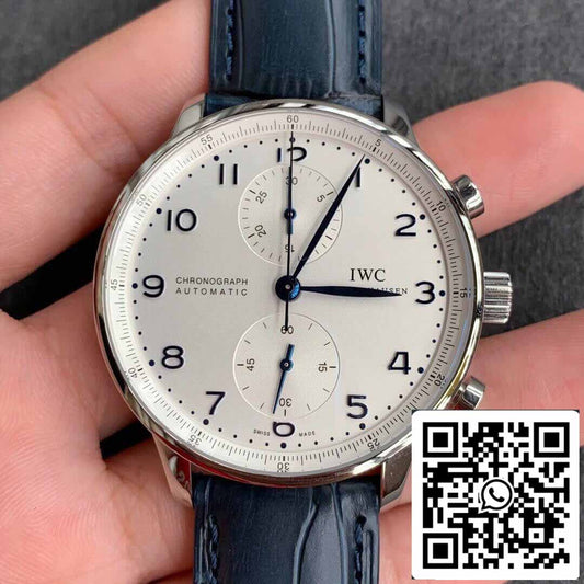 IWC Portugieser IW371446 1:1 Mejor edición ZF Factory V2 esfera blanca