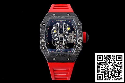 Richard Mille RM27-03 Rafael Nadal Tourbillon 1:1 Mejor Edición RM Factory Correa de Caucho Roja