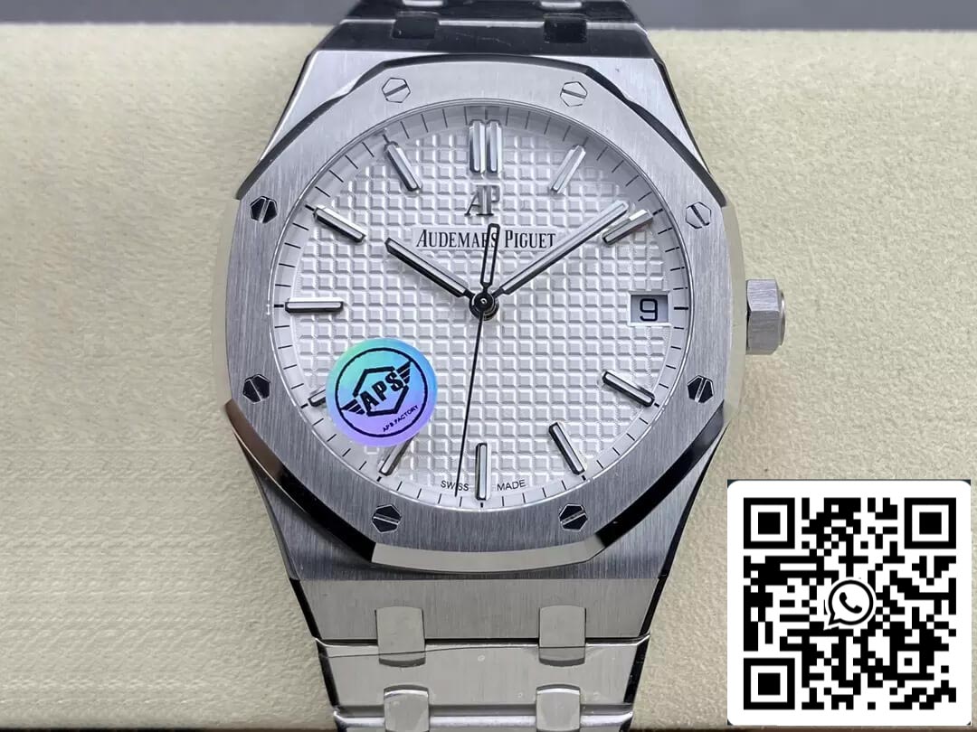 Audemars Piguet Royal Oak 15500ST.OO.1220ST.04 1:1 Best Edition APS Factory White Dial