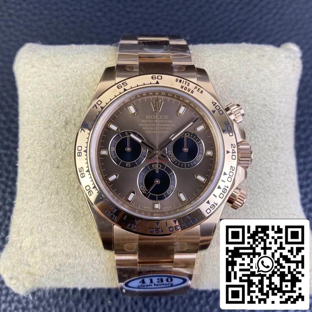 Rolex Cosmograph Daytona M116505-0013 1:1 Best Edition Clean Factory Oro rosa