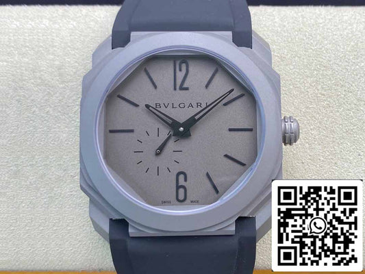 Bvlgari Octo Finissimo 1:1 Mejor Edición BV Factory V2 Correa de Caucho