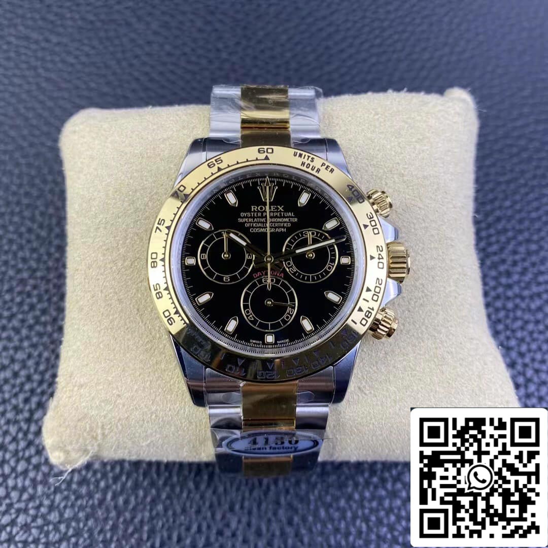 Rolex Cosmograph Daytona M116503-0004 1:1 Best Edition Clean Factory V3 quadrante nero