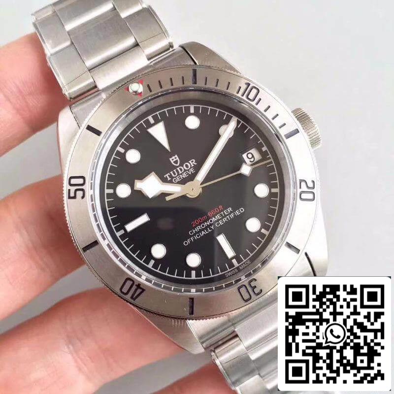 Tudor Heritage Black Bay M79730-0001 ZF Factory 1:1 Best Edition Swiss ETA2824-2 Superlumed Dome-shaped Black Dial