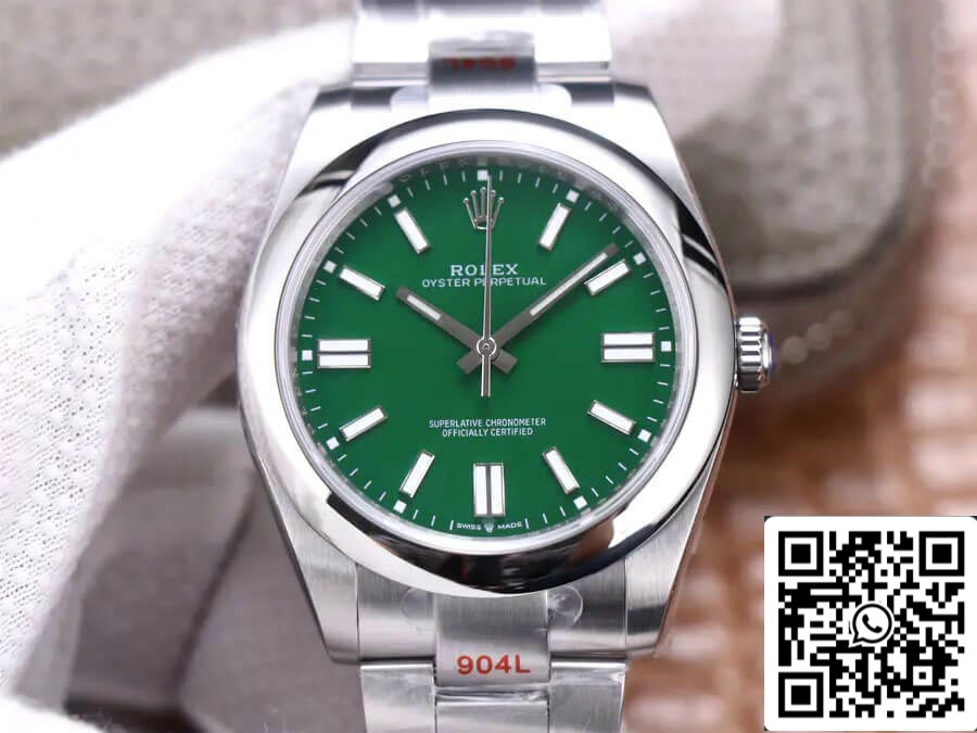 Rolex Oyster Perpetual M124300-0005 41MM 1:1 Best Edition EW Factory Acciaio inossidabile