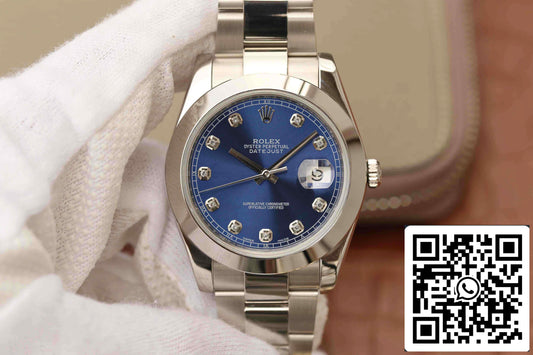 Rolex Datejust M126300 1:1 Best Edition EW Factory Quadrante blu