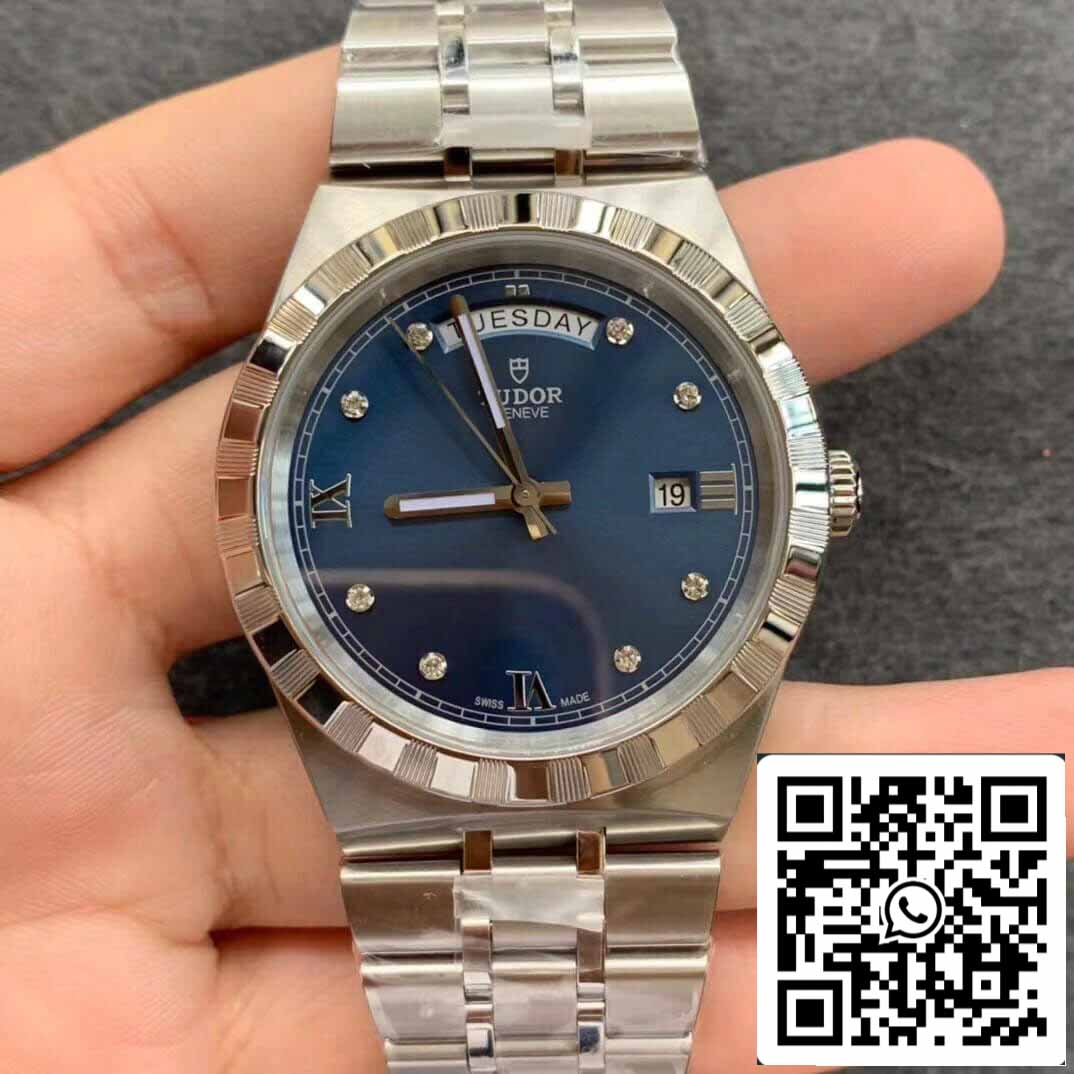 Replica Tudor Royal M28600-0006 Miglior quadrante blu di fabbrica V7 edizione 1: 1