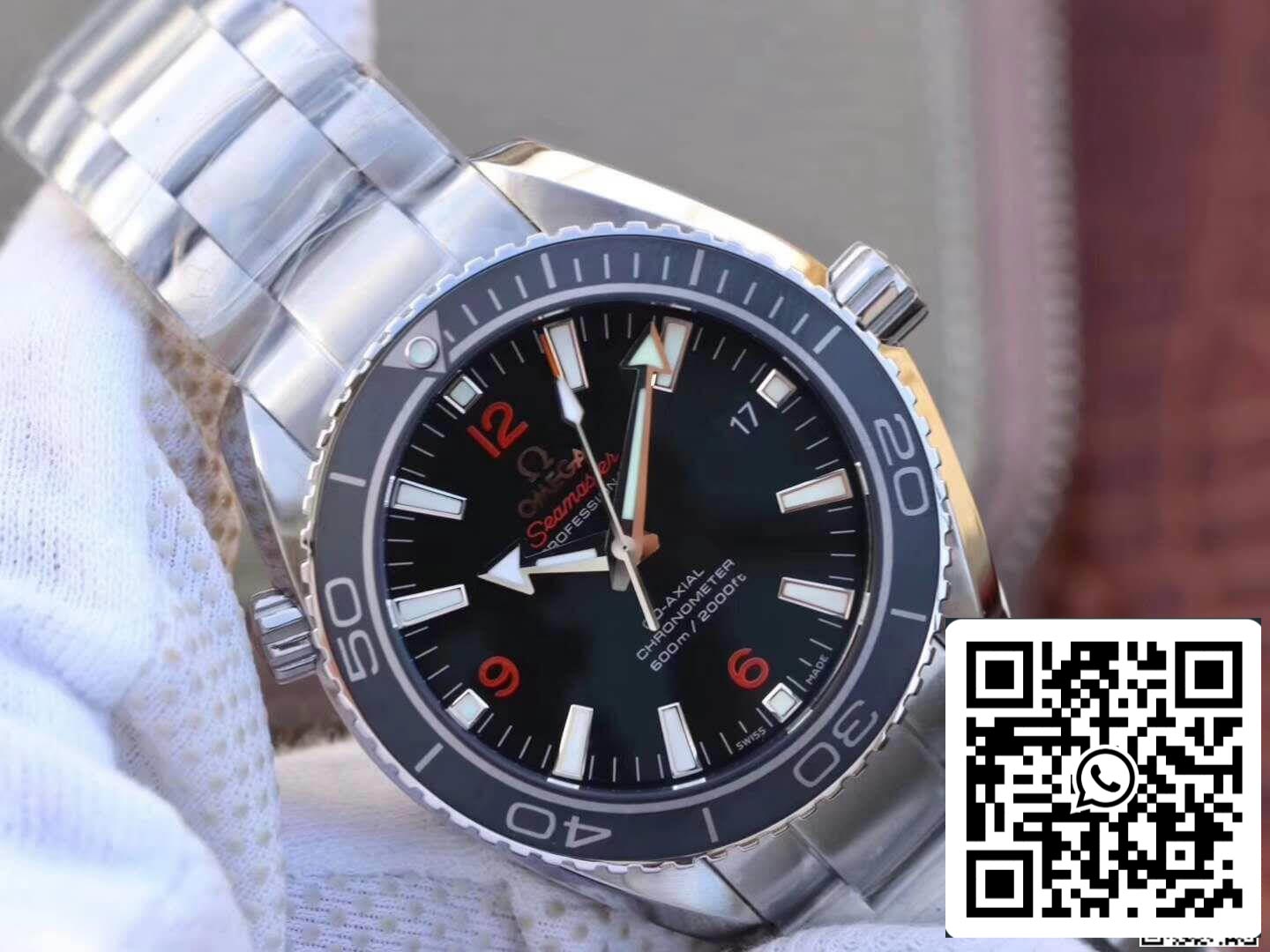 Omega Seamaster Planet Ocean 232.30.46.21.01.003 MKS Factory 1:1 Mejor Edición Suiza ETA8500