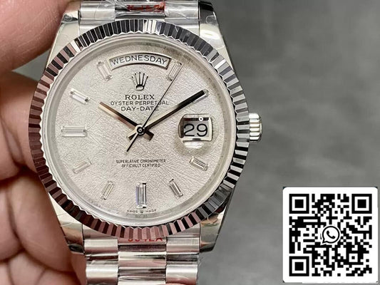 Rolex Day Date M228236-0011 1:1 Best Edition GM Factory Meteorite Dial V2