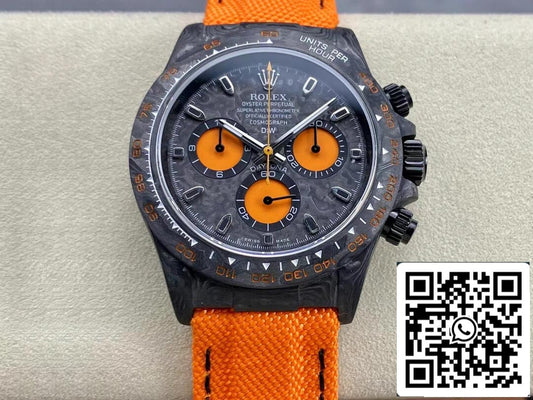 Rolex Daytona Cosmograph Diw Custom Version 1:1 Mejor Edición Noob Factory Correa Naranja