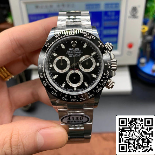 Rolex Cosmograph Daytona M116500LN-0002 1:1 Best Edition Clean Factory V3 Ceramic Bezel