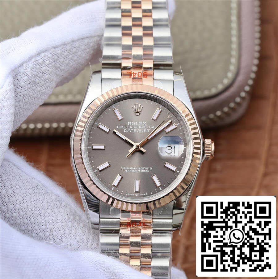 Rolex Datejust M126231-0013 36MM 1:1 Best Edition GM Factory Rose Gold