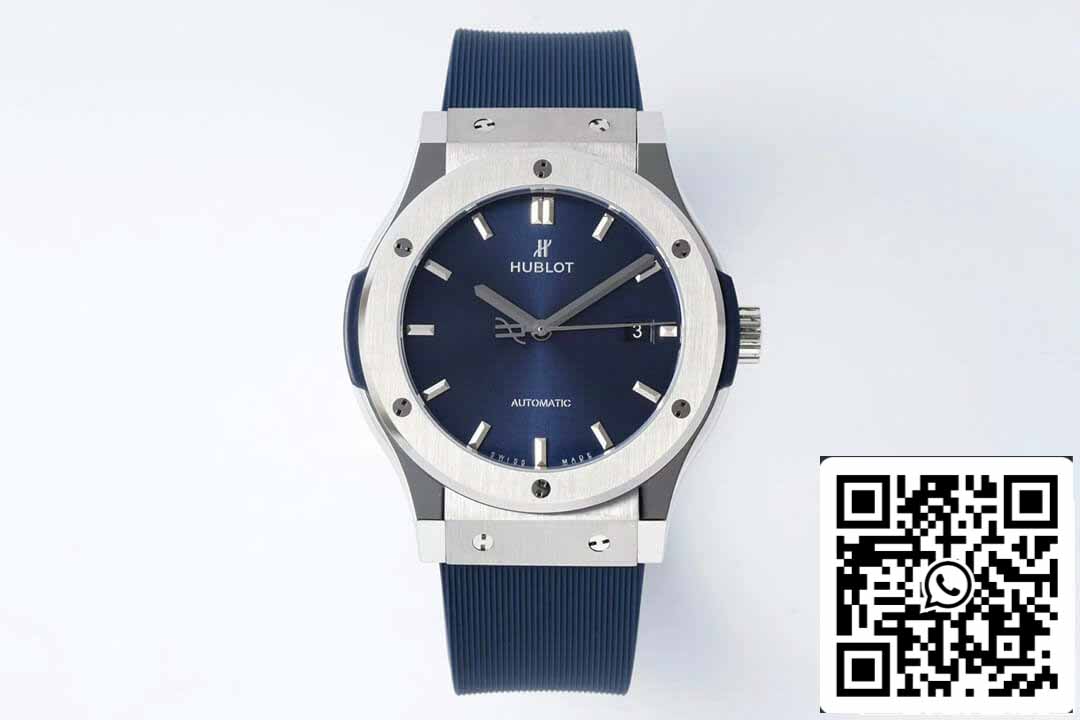 Hublot Classic Fusion 542.NX.7170.RX 42MM 1:1 Mejor edición HB Factory esfera azul