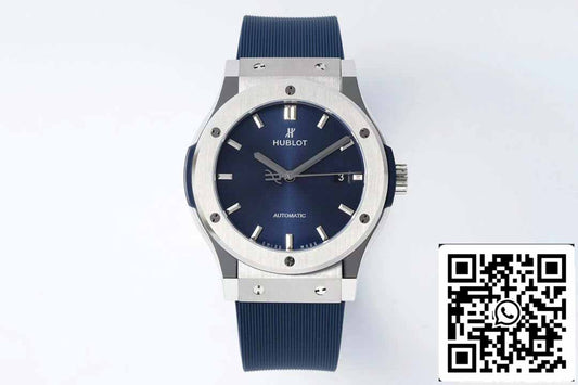 Hublot Classic Fusion 542.NX.7170.RX 42MM 1:1 Best Edition HB Quadrante blu di fabbrica