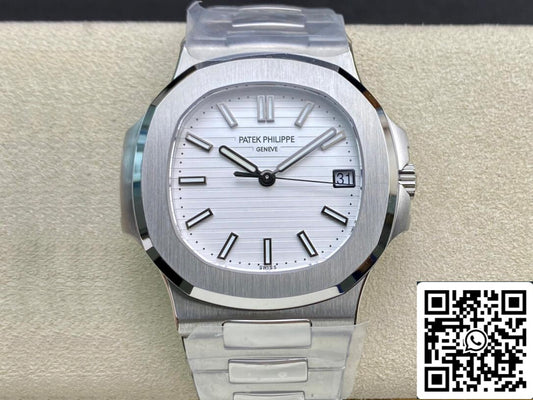 Patek Philippe Nautilus 5711/1A-011 1:1 Best Edition 3K Factory White Dial