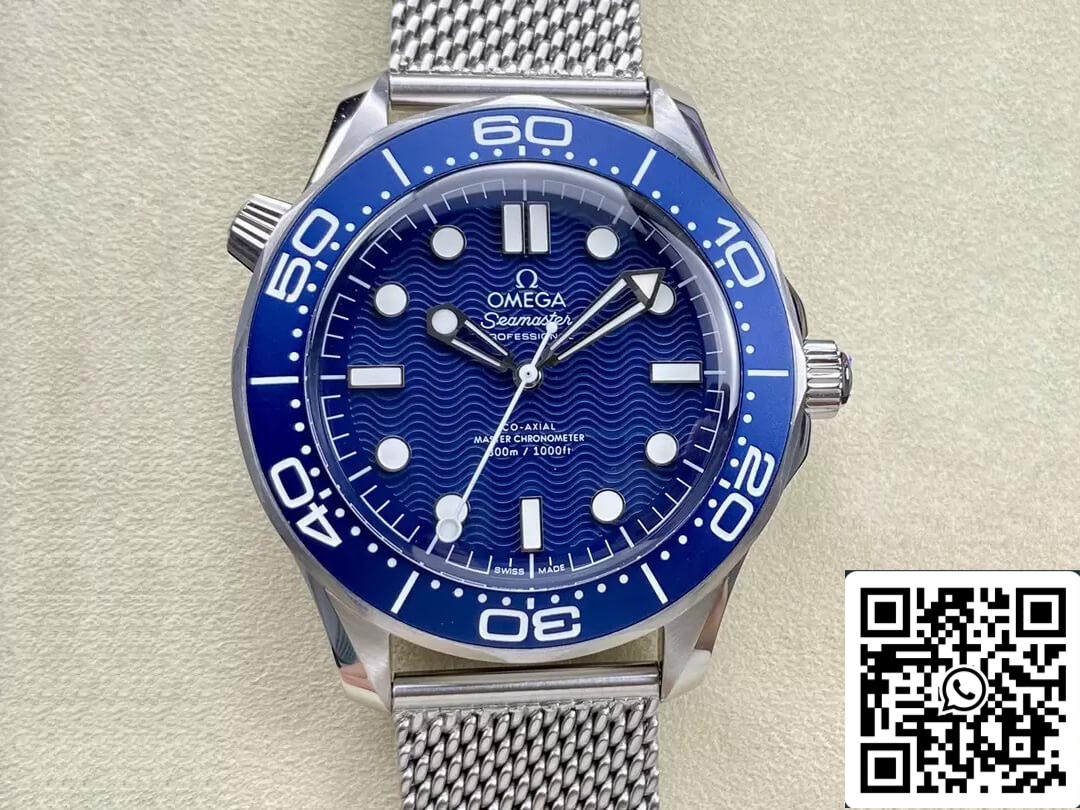 Omega Seamaster Diver 300M 210.30.42.20.03.002 1:1 Best Edition VS Factory Steel Strap