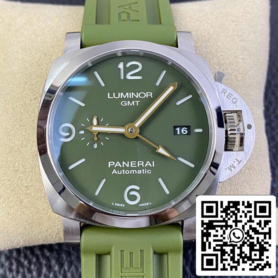 Panerai Luminor PAM01056 1:1 Best Edition VS Factory Rubber Strap