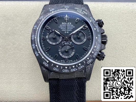 Rolex Daytona Cosmograph Diw Custom Version 1:1 Best Edition Noob Factory Black Dial