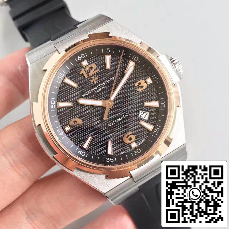 Vacheron Constantin Overseas 47040 JJ Factory 1:1 Best Edition svizzero ETA9015 cinturino in caucciù nero