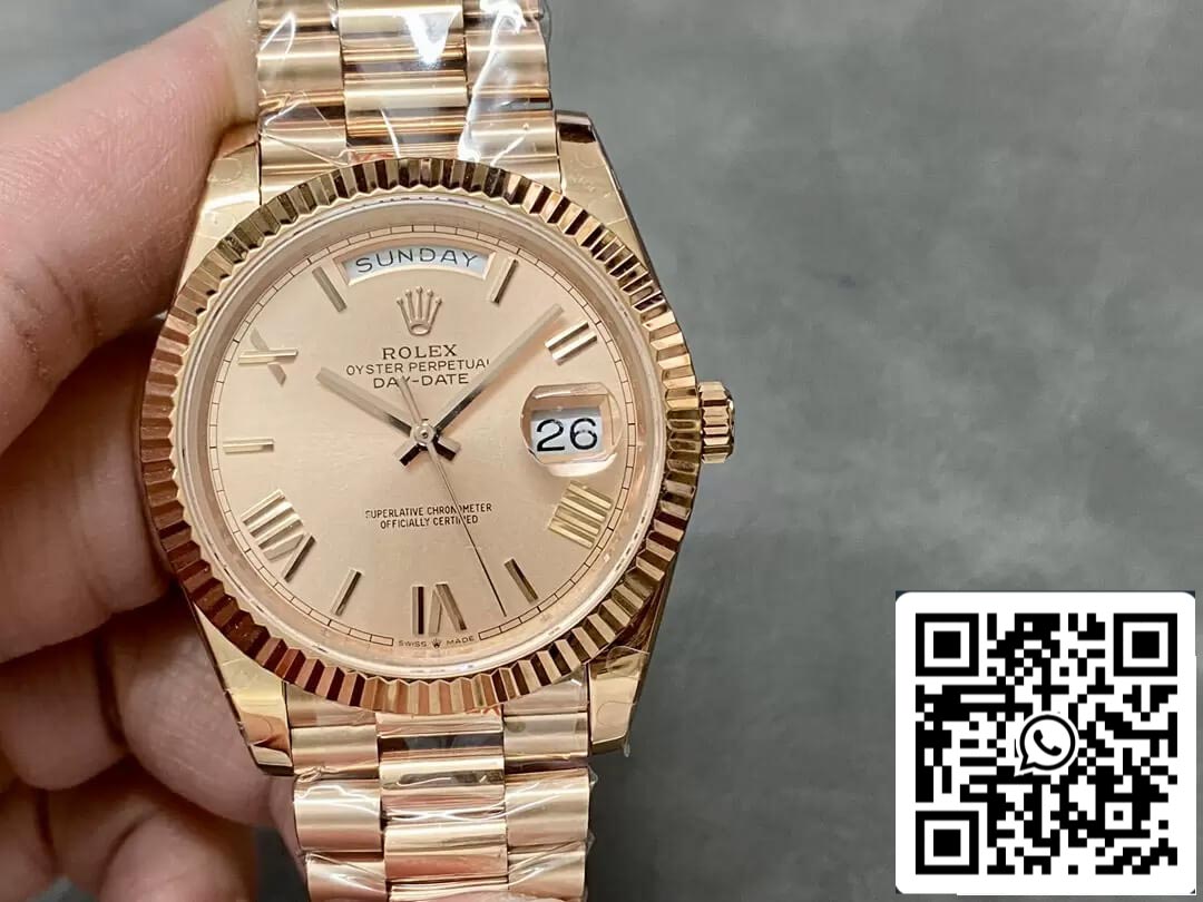 Rolex Day Date M228235-0001 1:1 Miglior Edizione GM Factory Oro Rosa V2