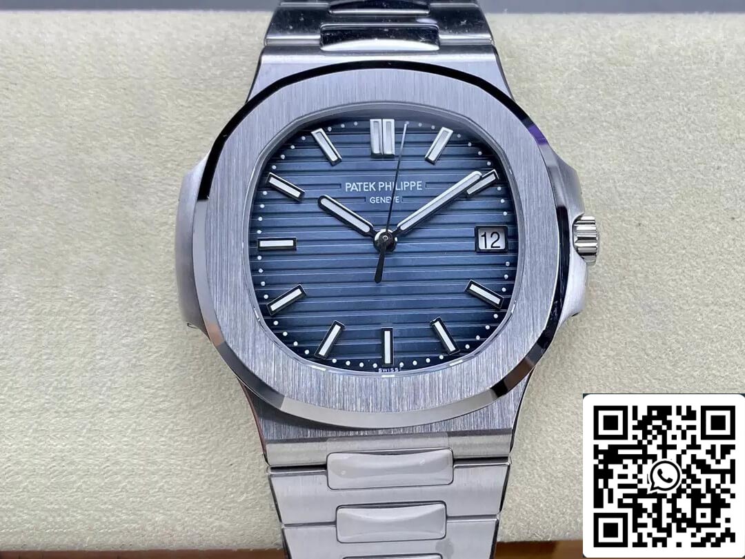 Patek Philippe Nautilus 5811/1G-001 1:1 Best Edition 3K Factory Quadrante blu