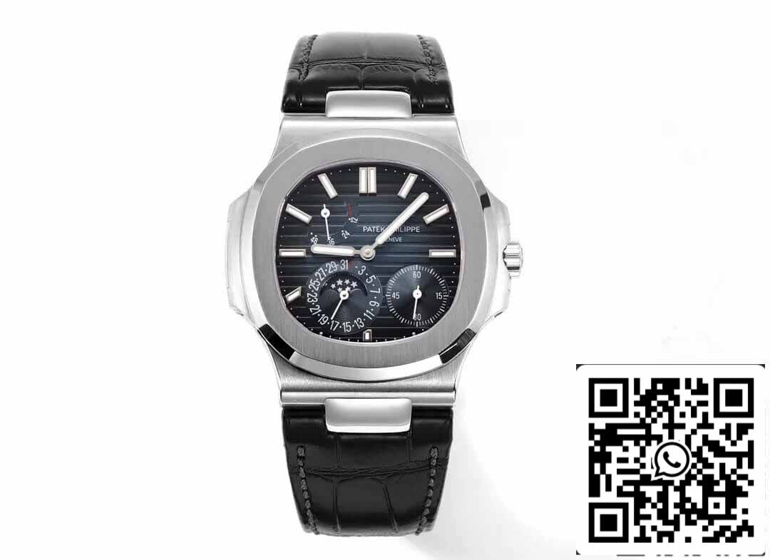 Patek Philippe Nautilus 5712 1:1 Mejor edición PPF Factory V2 Correa de cuero