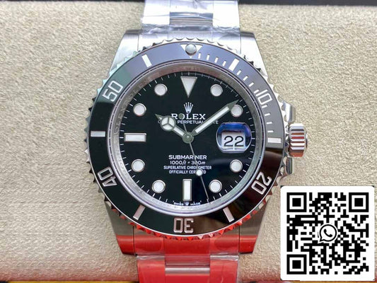 Rolex Submariner M126610LN-0001 41MM 1:1 Best Edition VS Lunetta in ceramica di fabbrica