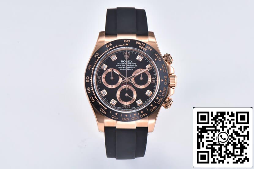 Rolex Cosmograph Daytona M116515ln-0057 1:1 Best Edition Clean Factory quadrante nero