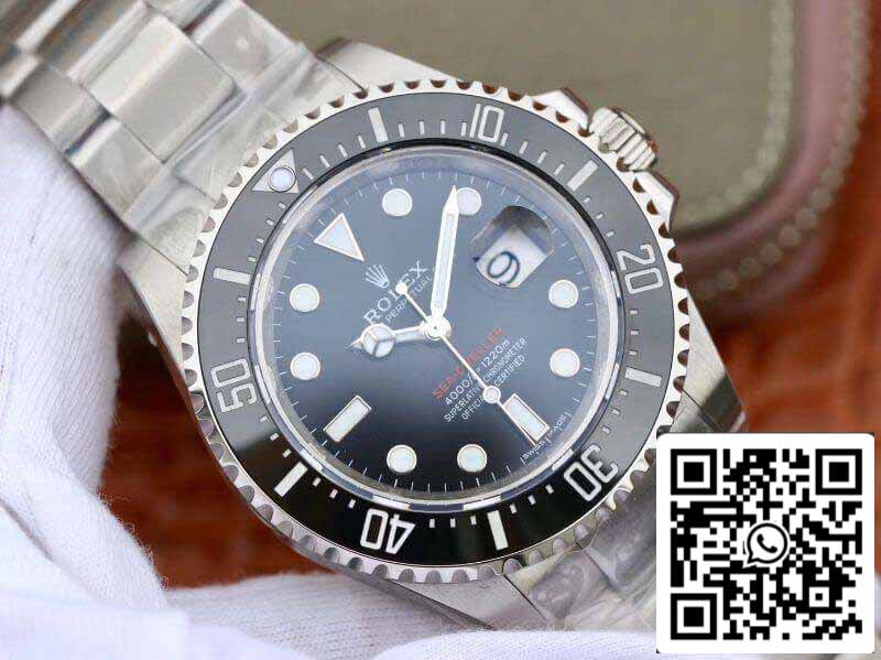 Rolex Sea-Dweller 126600 43mm Noob Factory V9 Versione 1:1 Best Edition Cinturino svizzero in acciaio inossidabile ETA3235