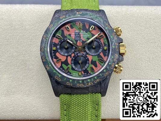 Cinturino verde Rolex Daytona Cosmograph Diw versione personalizzata 1: 1 Best Edition Noob Factory