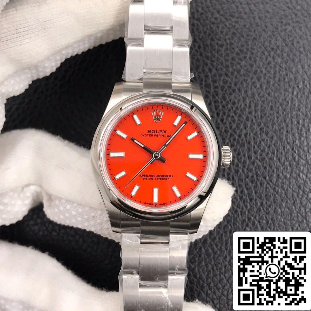 Rolex Oyster Perpetual M277200-0008 31MM 1:1 Mejor edición EW Factory Acero inoxidable