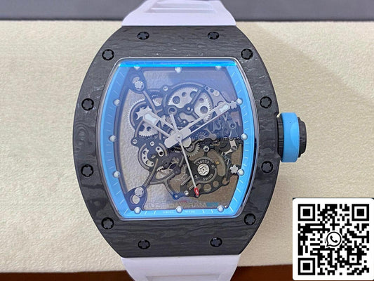 Richard Mille RM-055 1:1 Mejor Edición BBR Factory Fibra de Carbono