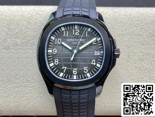 Patek Philippe Aquanaut PP5167 Cinturino in caucciù DLC ZF Factory 1: 1 Best Edition