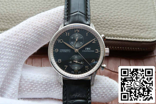 IWC Portugieser IW371440 1:1 Best Edition ZF Factory quadrante nero