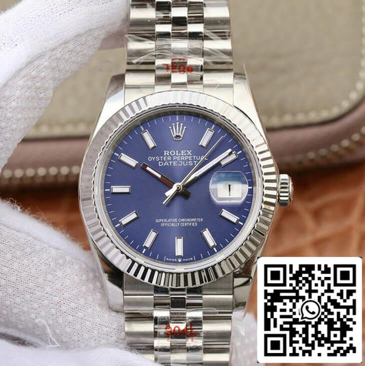 Rolex Datejust M126234-0017 1:1 Best Edition GM Factory quadrante blu