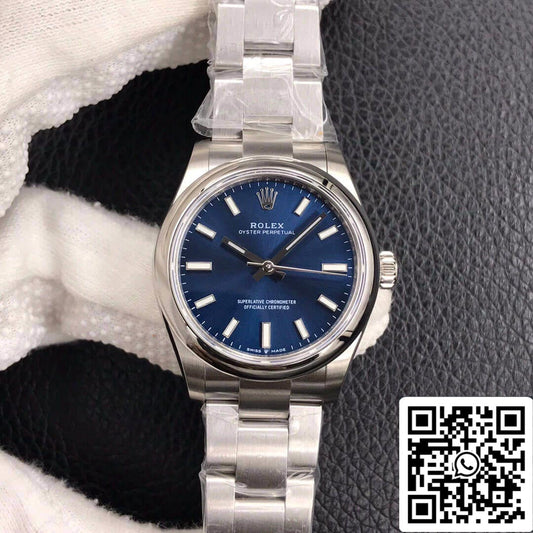 Rolex Oyster Perpetual M277200-0003 31MM 1:1 Best Edition EW Factory Acciaio inossidabile