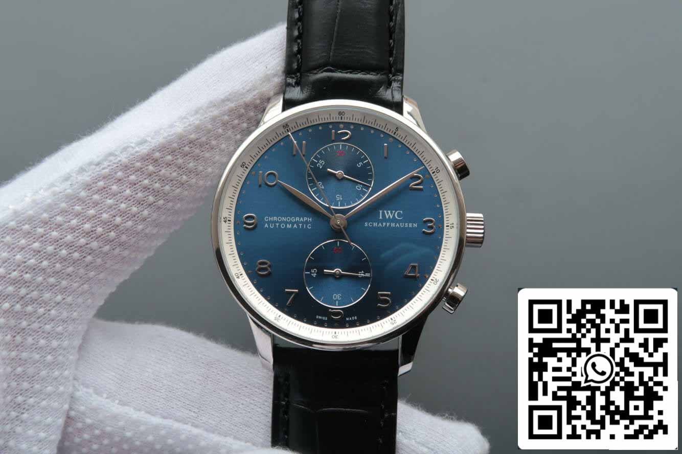 IWC Portugieser IW371432 1:1 Best Edition ZF Factory V7 Blue Dial