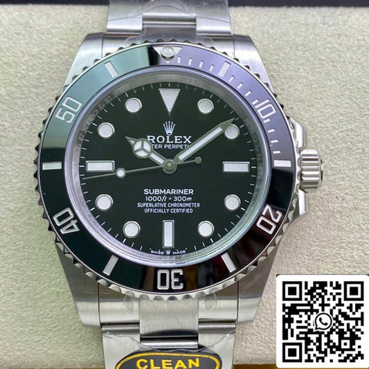 Rolex Submariner M124060-0001 41MM sin fecha 3230 movimiento Clean Factory esfera negra