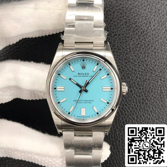 Rolex Oyster Perpetual M126000-0006 36MM 1:1 Mejor edición EW Factory Acero inoxidable