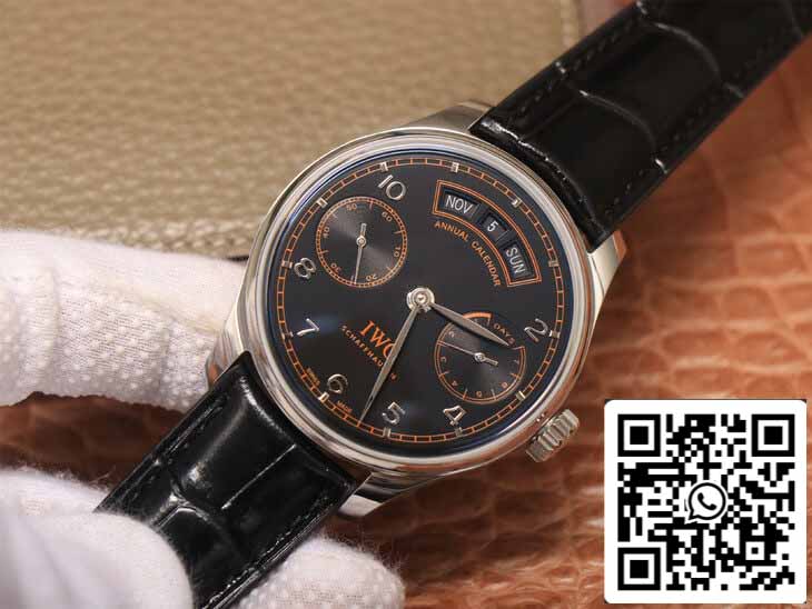 IWC Portugieser Pisa versione 1:1 Best Edition YL Factory quadrante nero