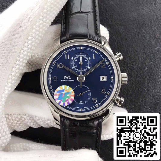 IWC Portugieser IW390303 1:1 Best Edition ZF Factory quadrante blu